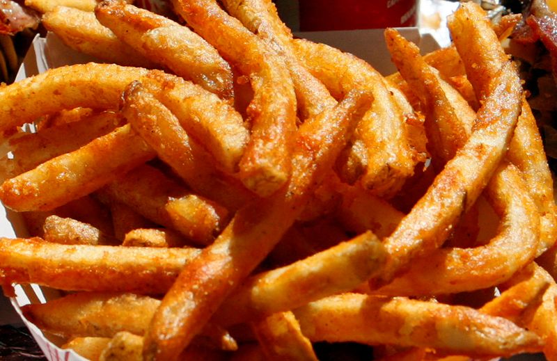 &copy; Reuters. FILE PHOTO: French fries are shown in Hollywood