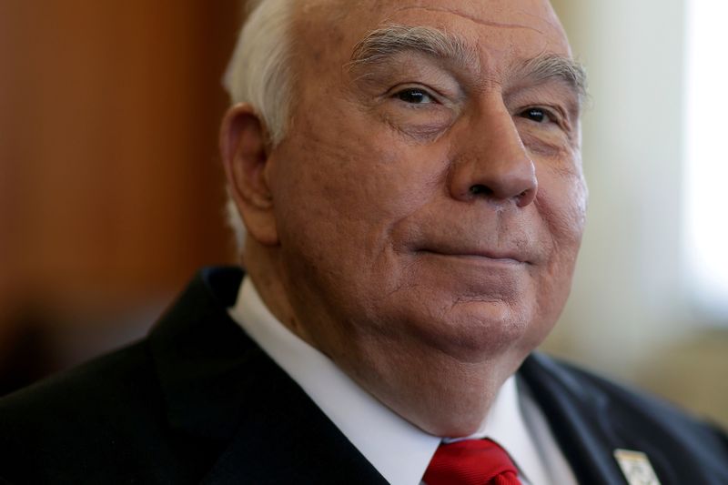&copy; Reuters. FILE PHOTO: Robert Murray, chairman, president, and chief executive officer of Murray Energy Corporation, poses for a portrait in St. Clairsville, Ohio