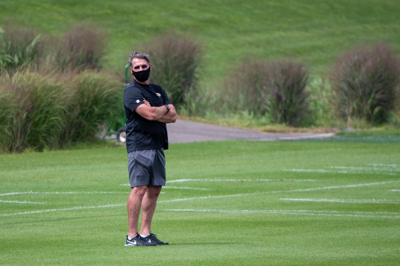 © Reuters. NFL: Minnesota Vikings-Training Camp
