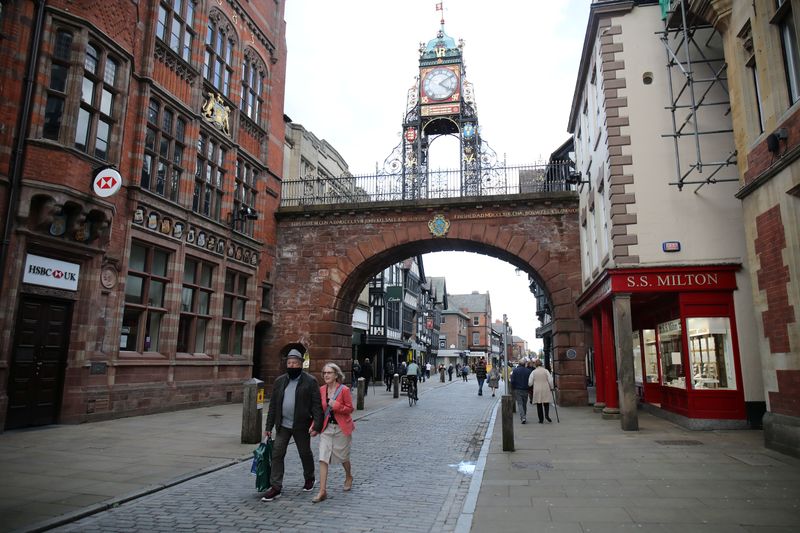 © Reuters. Outbreak of the coronavirus disease (COVID-19) in Chester