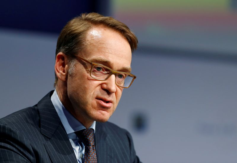 &copy; Reuters. Jens Weidmann, membro del board Bce e presidente della Bundesbank