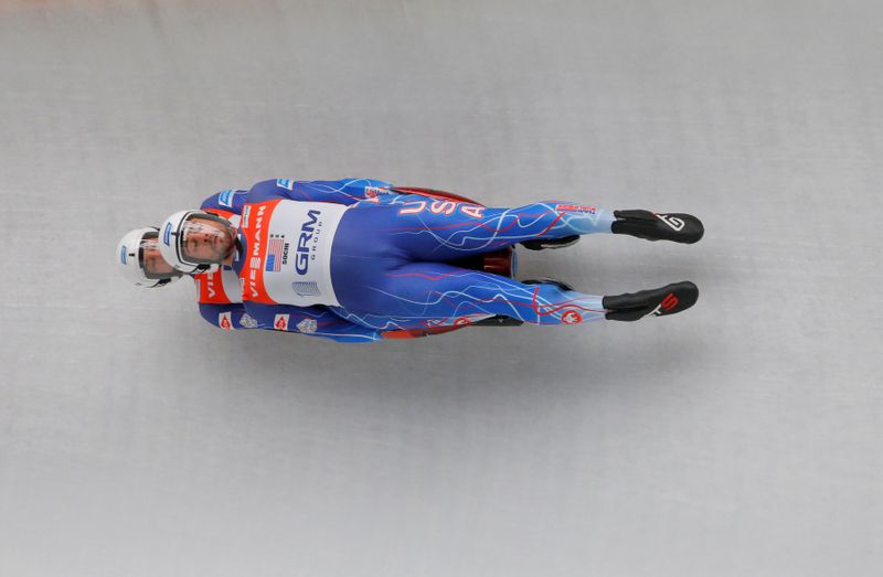 © Reuters. 2020 FIL World Luge Championships