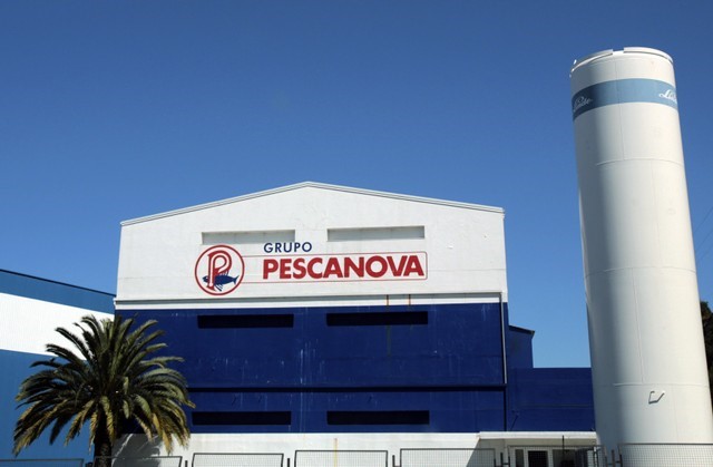 &copy; Reuters. FOTO DE ARCHIVO: Una factoria de Pescanova cerca de Vigo, España
