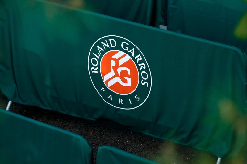 &copy; Reuters. Tennis - French Open - Roland Garros - Roland Gorros logo