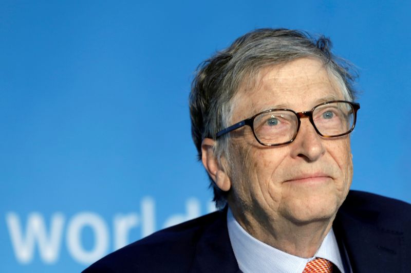 &copy; Reuters. FILE PHOTO: Bill Gates, co-chair of the Bill &amp; Melinda Gates Foundation; speaks at a panel discussion