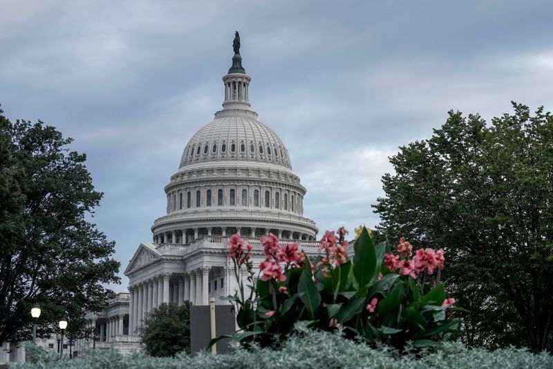 © Reuters. FILE PHOTO: Scenes of the U.S. Capitol early in the morning in Washington, D.C. amid COVID-19 concerns