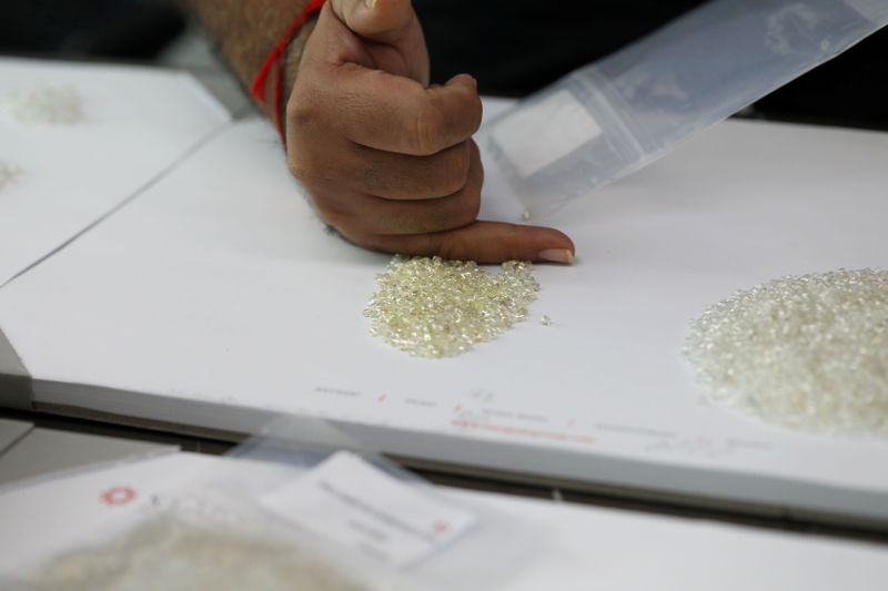 &copy; Reuters. Dubai diamond market to shine on UAE-Israel deal