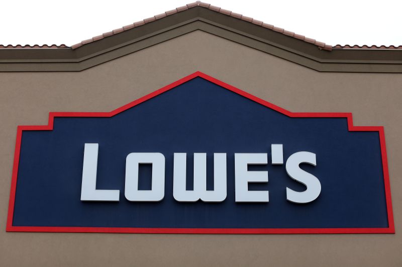 &copy; Reuters. A Lowe&apos;s retail store is shown in Carlsbad, California