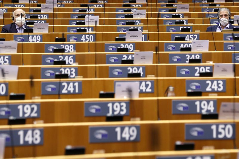 &copy; Reuters. Sessão do Parlamento da União Europeia em Bruxelas