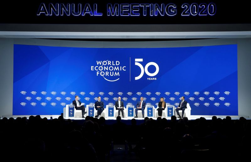 © Reuters. L'ÉDITION 2021 DU FORUM ÉCONOMIQUE MONDIAL AURA LIEU À LUCERNE