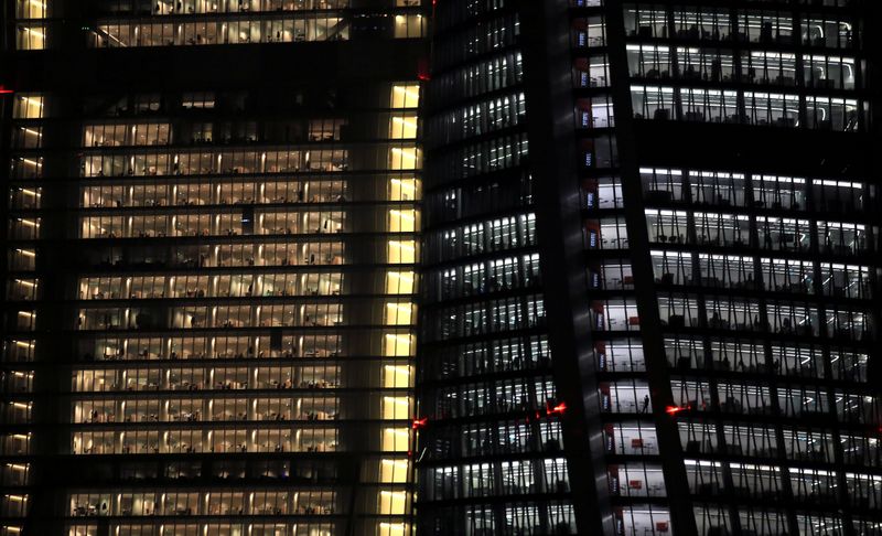 &copy; Reuters. Offices are seen at the City Life district in Milan