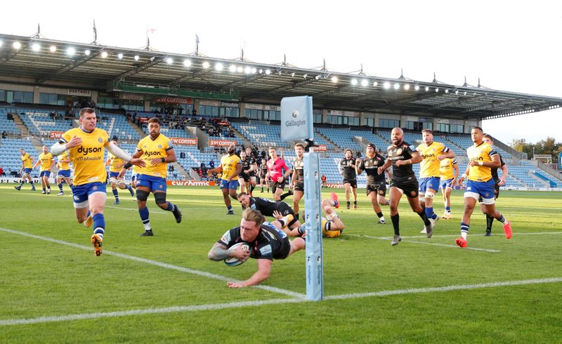 © Reuters. Premiership Semi Final - Exeter Chiefs v Bath Rugby