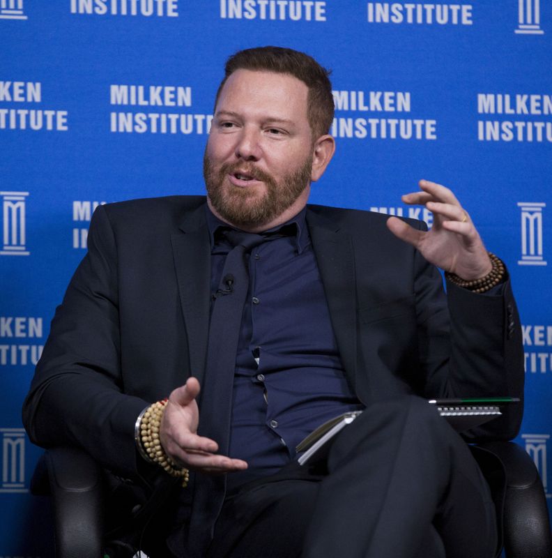 &copy; Reuters. FILE PHOTO: Kavanaugh, Relativity Media CEO, during the Milken Institute Global Conference in Beverly Hills