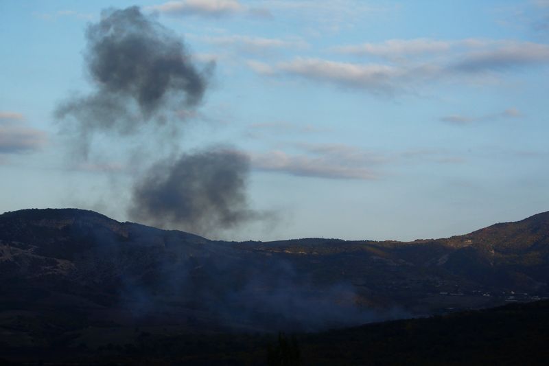 &copy; Reuters. アゼルとアルメニア、停戦直後に双方が合意違反と非難合戦