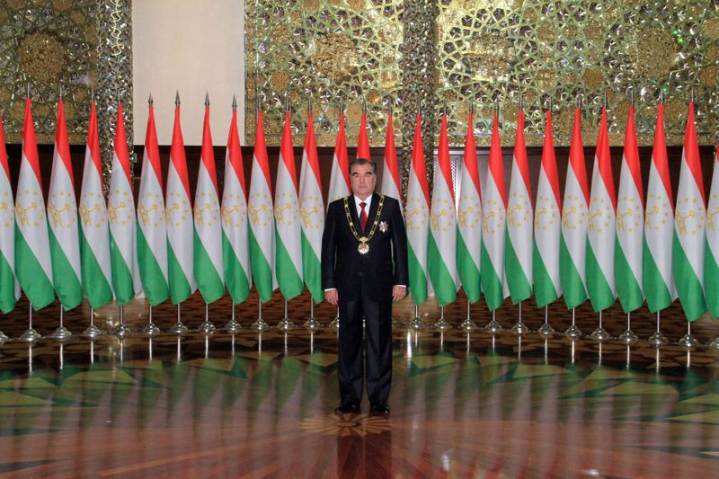 &copy; Reuters. نتائج أولية تشير إلى فوز رئيس طاجيكستان بفترة خامسة جديدة