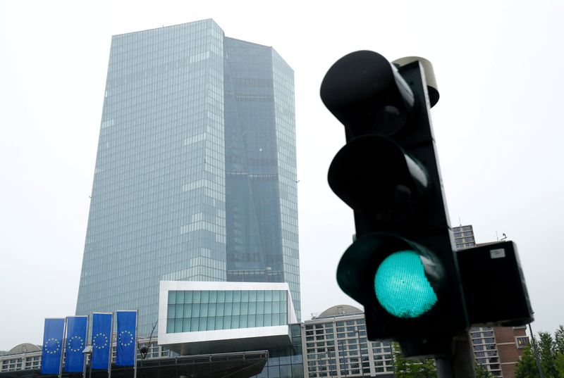 &copy; Reuters. Imagen de archivo de la sede central del Banco Central Europeo (BCE) en Fráncfort