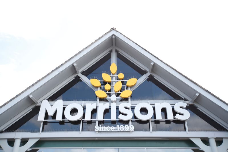 © Reuters. FILE PHOTO: A Morrisons store is pictured in St Albans