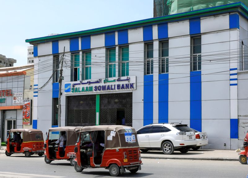 &copy; Reuters. تقرير: المتشددون الإسلاميون في الصومال يستغلون حسابات مصرفية في نقل الأموال
