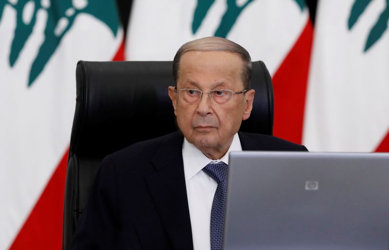 &copy; Reuters. الرئيس اللبناني يؤجل مشاورات اختيار رئيس وزراء جديد لمدة أسبوع