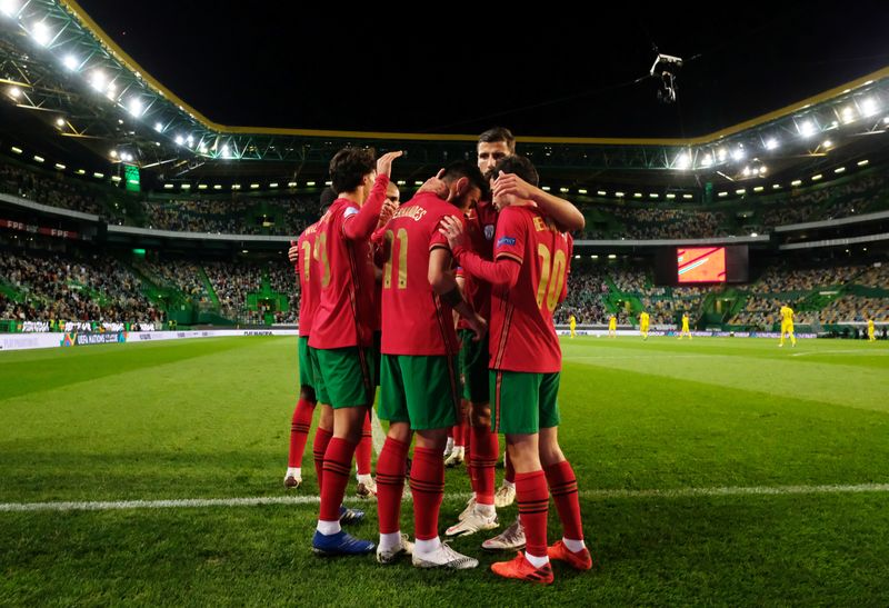 &copy; Reuters. البرتغال تهزم السويد بثلاثية في غياب رونالدو