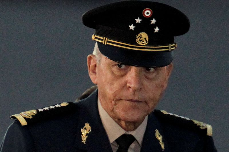 &copy; Reuters. Ex-ministro da Defesa do México general Salvador Cienfuegos