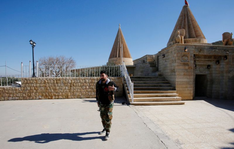 &copy; Reuters. في نظر اليزيديين المضطهدين.. خطة العراق لعودتهم محفوفة بالمخاطر