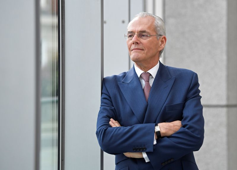&copy; Reuters. Scicluna, Chairman of Sainsbury&apos;s, poses for a portrait at the company headquarters in London