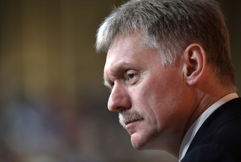 &copy; Reuters. Porta-voz do Kremlin Dmitry Peskov durante entrevista coletiva em Moscou