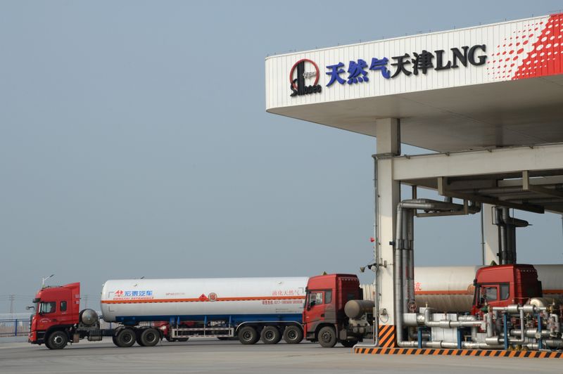 &copy; Reuters. 中国、冬季の天然ガス供給がタイトになる可能性も＝発改委