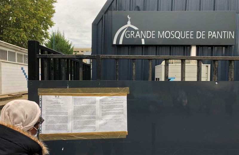&copy; Reuters. The Grand Mosque of Pantin in Paris