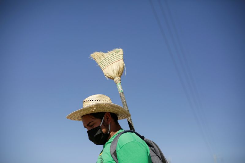 &copy; Reuters. Outbreak of the coronavirus disease (COVID-19), in Ciudad Juarez