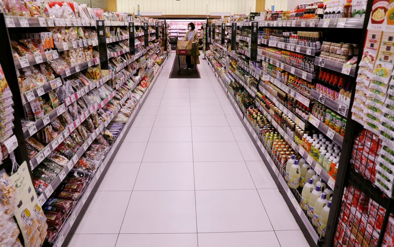 &copy; Reuters. 9月のスーパー販売額は前年比4.6％減＝日本チェーンストア協会