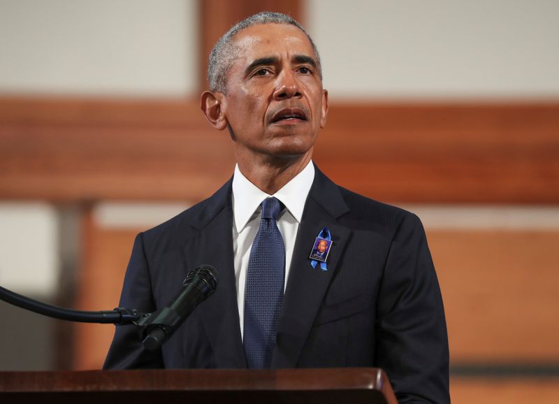&copy; Reuters. أوباما يشارك في فعاليات حملة بايدن الانتخابية يوم الأربعاء للمرة الأولى