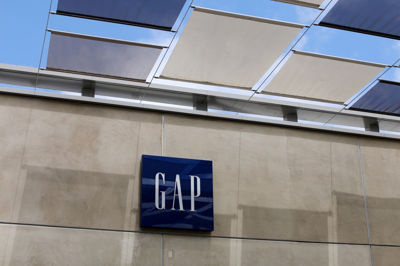 &copy; Reuters. A Gap Inc. retail store is shown in La Jolla