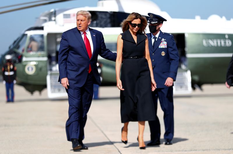 &copy; Reuters. U.S. President Trump departs Washington for campaign travel for Nashville, Tennessee at Joint Base Andrews in Maryland