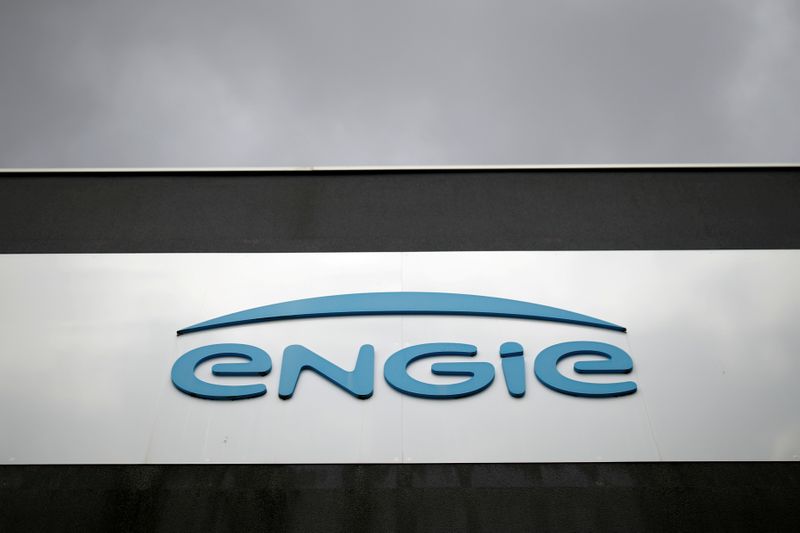 &copy; Reuters. FILE PHOTO: Logo of French gas and power group Engie
