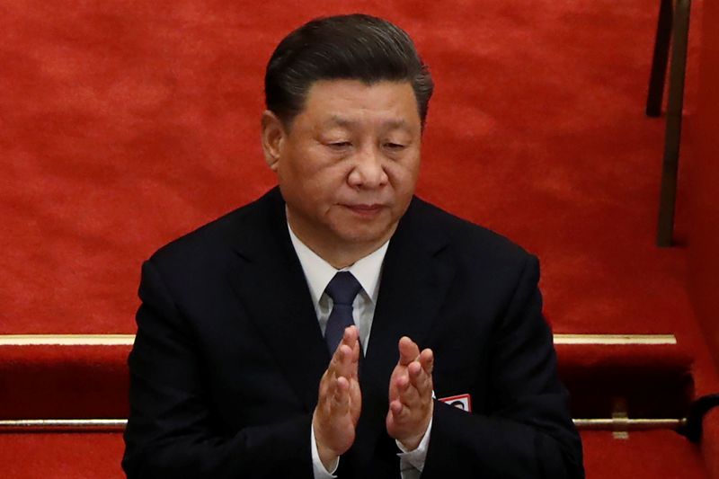 &copy; Reuters. الرئيس الصيني يقول بلاده لن تسمح بتقويض سيادتها وأمنها ومصالحها التنموية