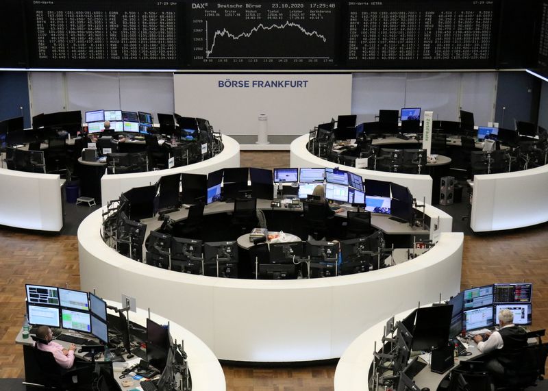 © Reuters. الأسهم الأوروبية تنتعش والبنوك في مقدمة الرابحين