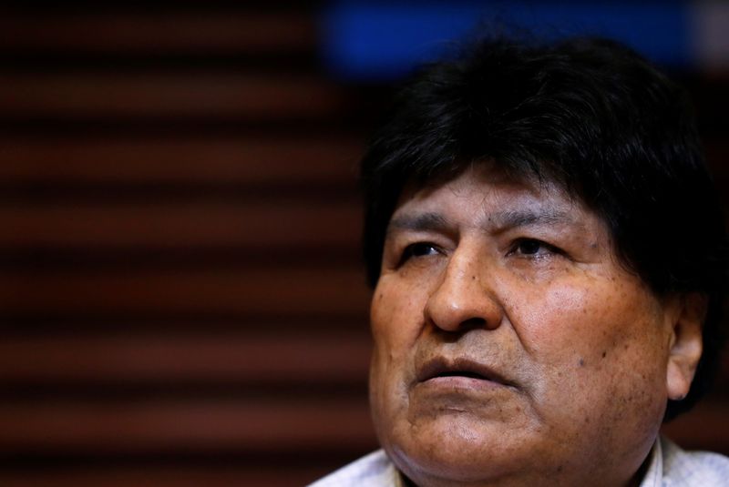 &copy; Reuters. وكالة: موراليس رئيس بوليفيا السابق يغادر الأرجنتين إلى فنزويلا