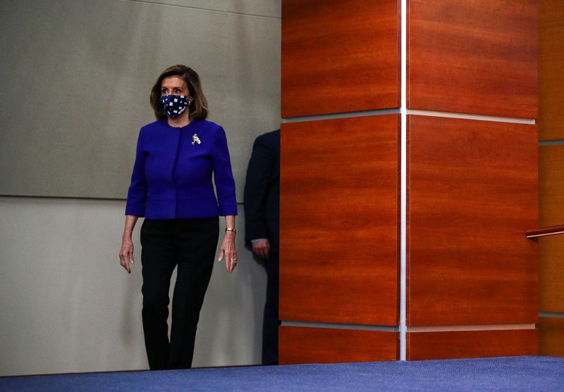 &copy; Reuters. U.S. House Speaker Pelosi holds news conference on Capitol Hill in Washington