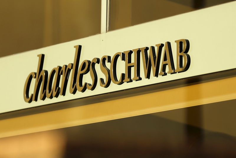 &copy; Reuters. A Charles Schwab office is shown in Los Angeles