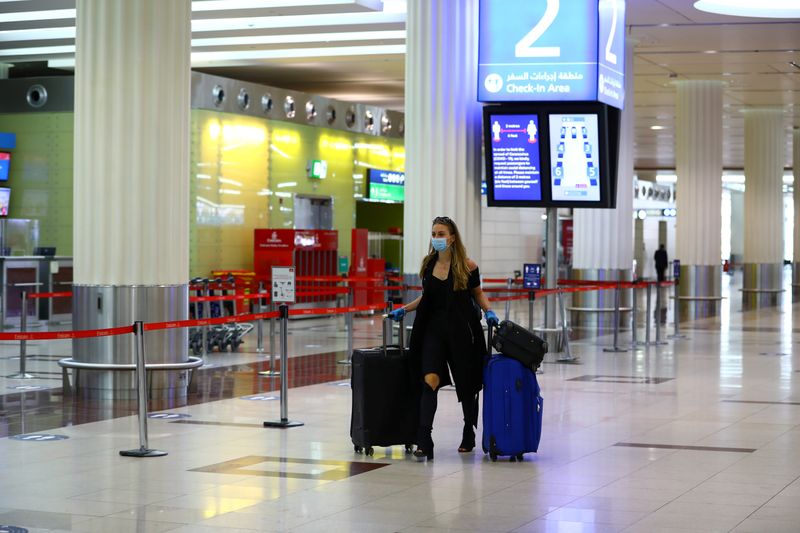 &copy; Reuters. الرئيس التنفيذي: حركة السفر عبر مطار دبي ربما تنخفض 70% في العام الجاري