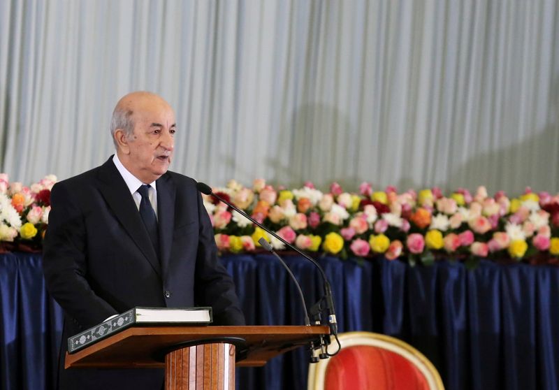 &copy; Reuters. بيان: الرئيس الجزائري يدخل وحدة علاجية متخصصة وحالته مستقرة