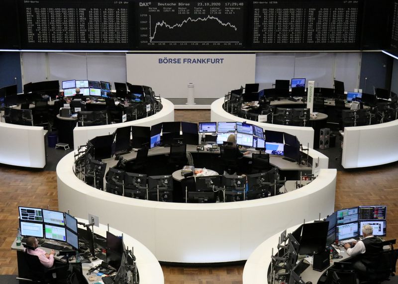 &copy; Reuters. The German share price index DAX graph at the stock exchange in Frankfurt