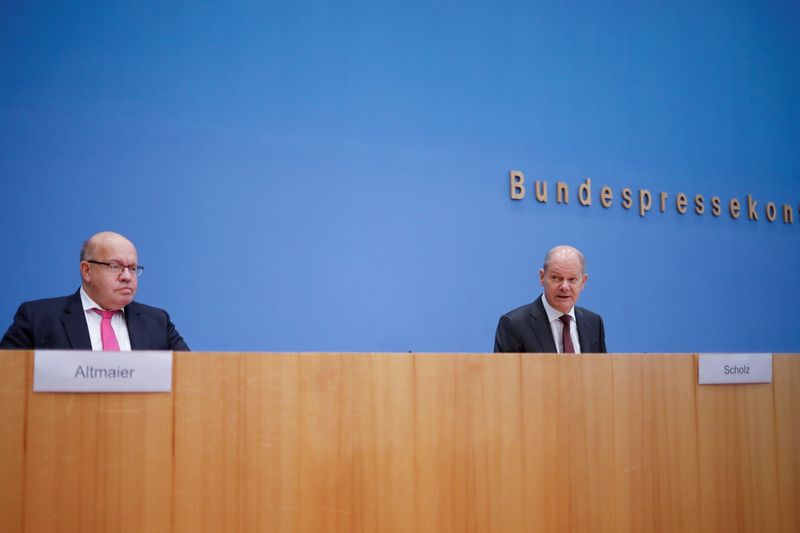&copy; Reuters. وزير: الاقتصاد الألماني لن يصل إلى مستوياته السابقة على الأزمة إلا في 2022