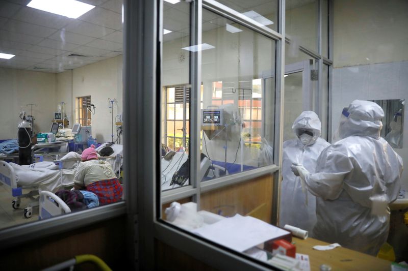 © Reuters. Coronavirus disease (COVID-19) outbreak in Kenya