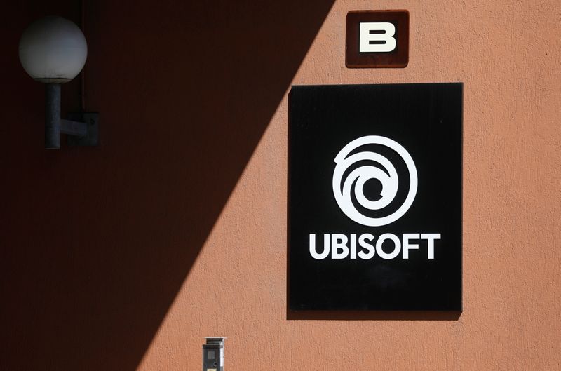 &copy; Reuters. The logo of Ubisoft is seen in Montreuil