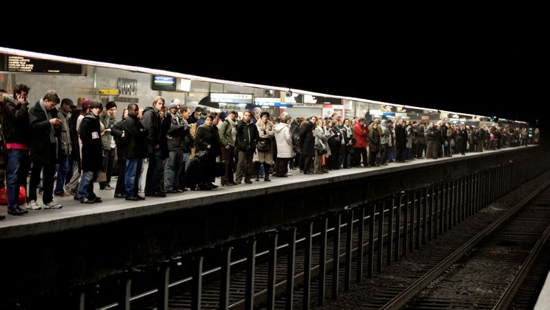 &copy; Reuters. Estação de trem em Paris