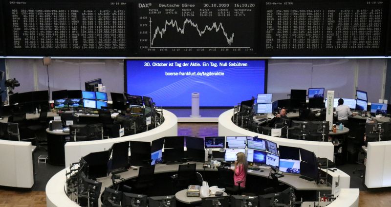 &copy; Reuters. The German share price index DAX graph at the stock exchange in Frankfurt