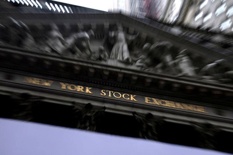 &copy; Reuters. FILE PHOTO: The New York Stock Exchange is pictured
